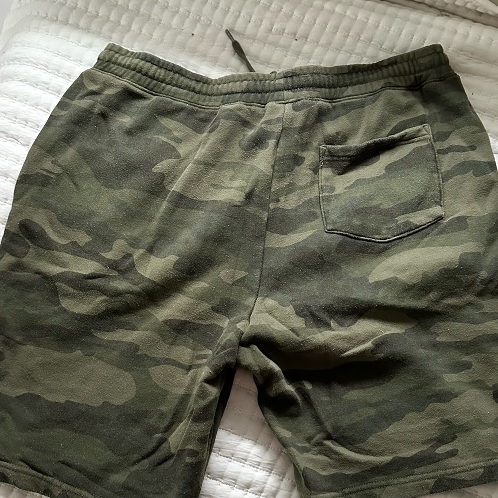 Porous Walker Camo Long Dong Sweatshorts (Chocolate) - Picture 4 of 6